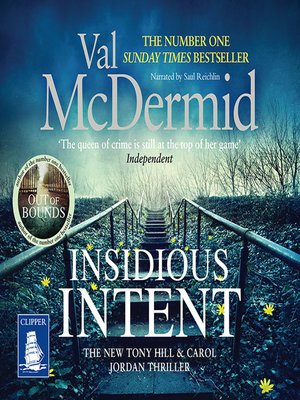 Insidious Intent--Tony Hill and Carol Jordan Series, Book 10 - Audiobook